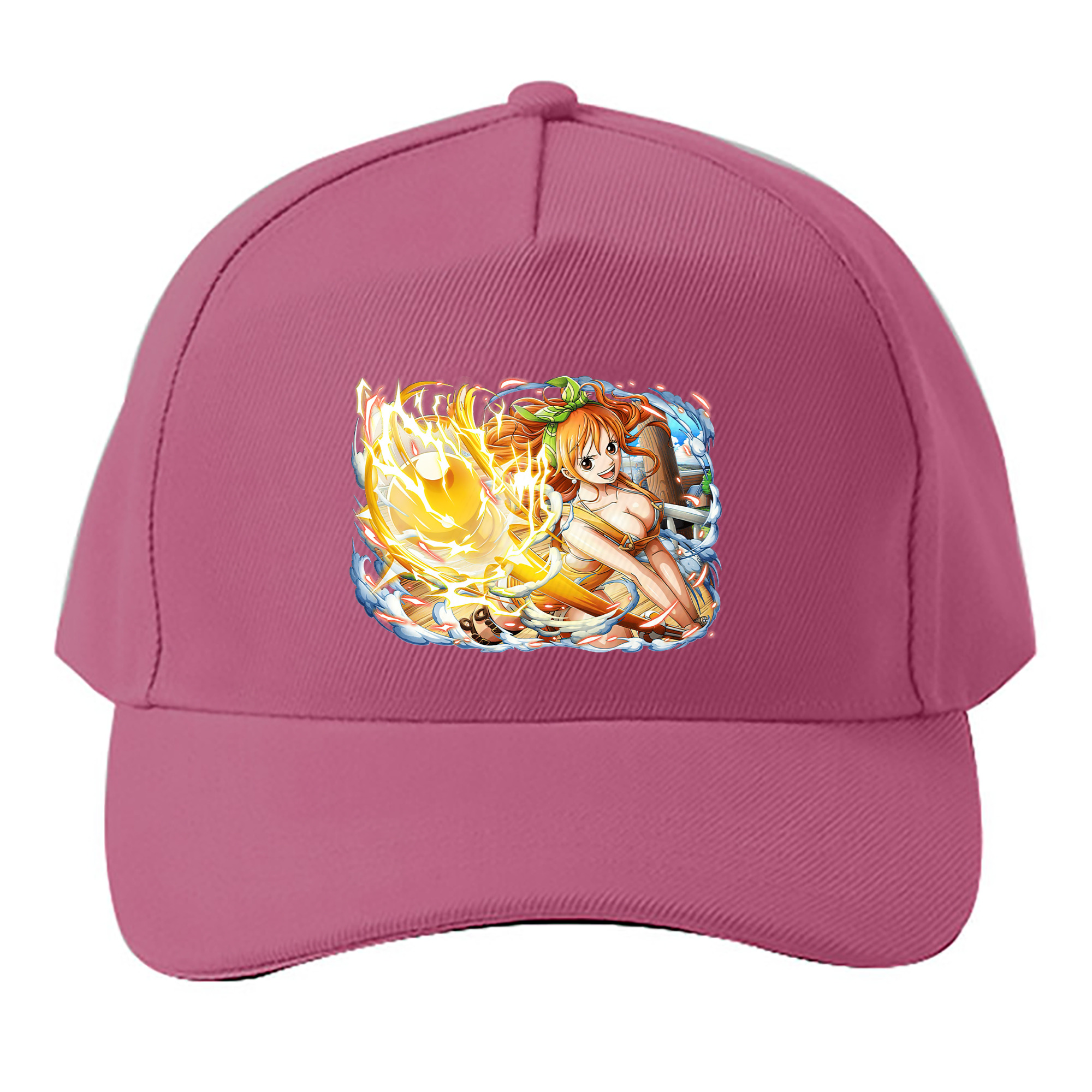 （画像用） ワンピース ナミ ONE PIECE Nami ベースボールキャップ 綿100％ 男女兼用 帽子 スポーツ